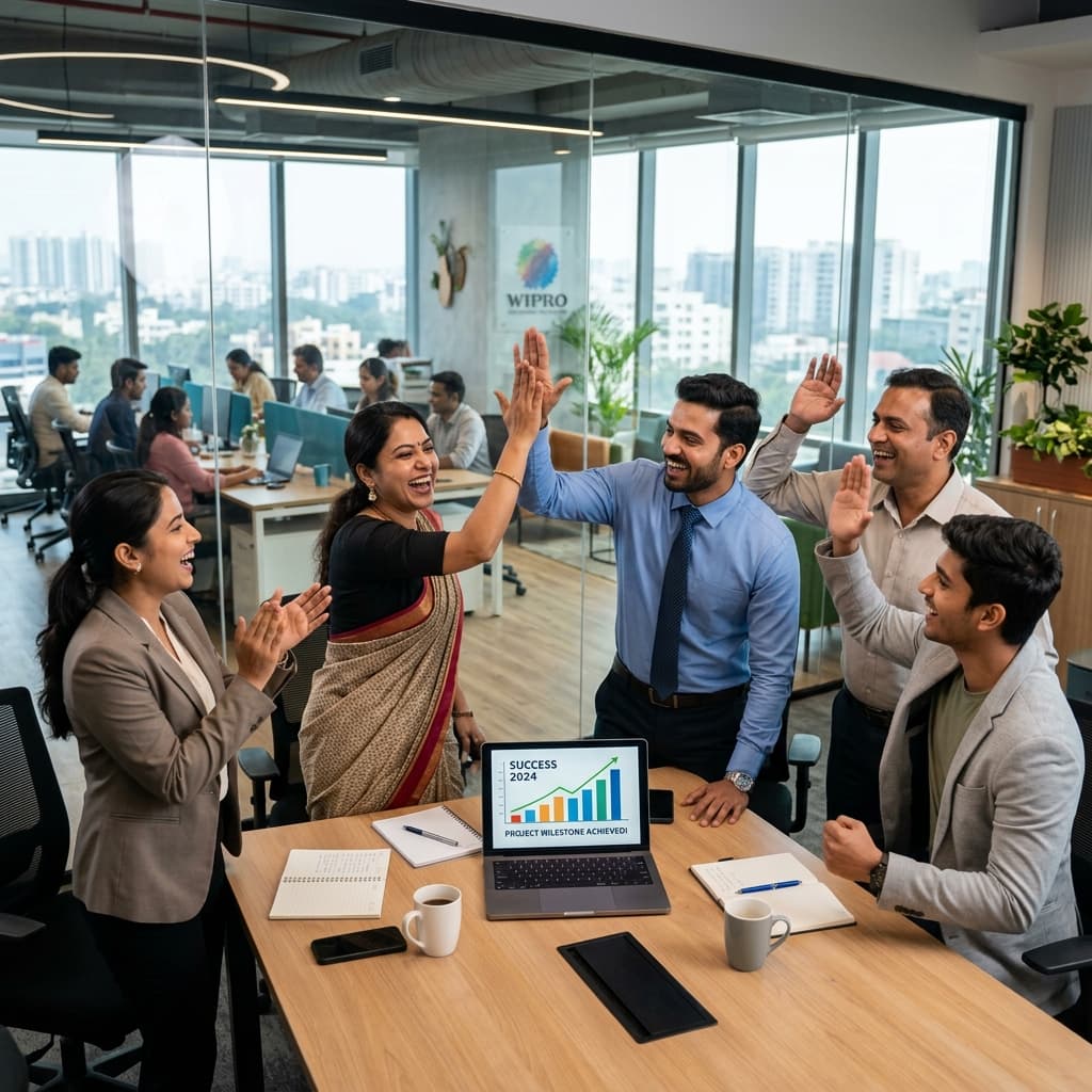 India Simplify team celebrating success